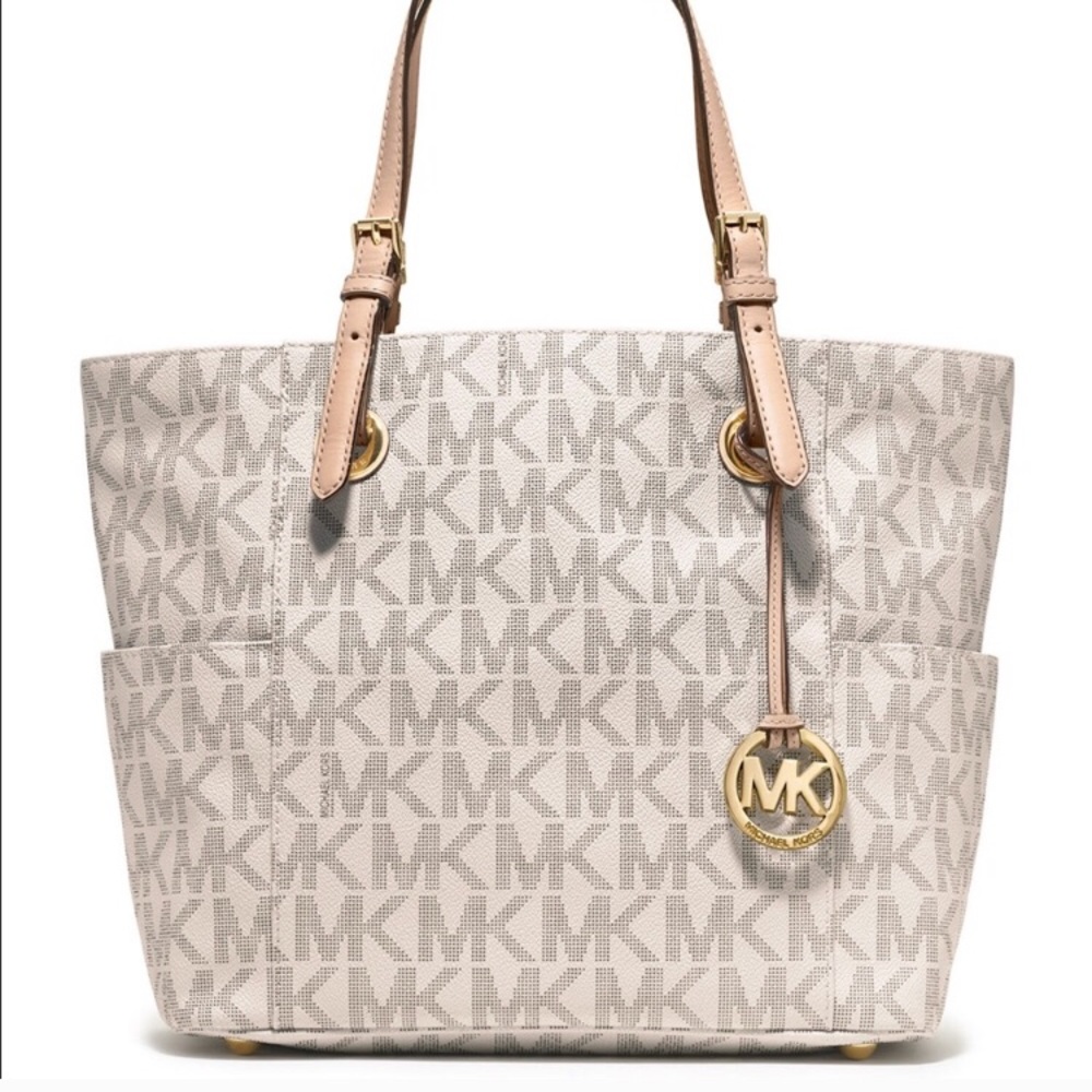 Michael Kors Jet Set Vanilla Tote